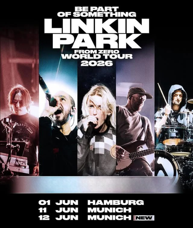 Linkin Park 2026 – Hamburg Volksparkstadion | 1. Juni