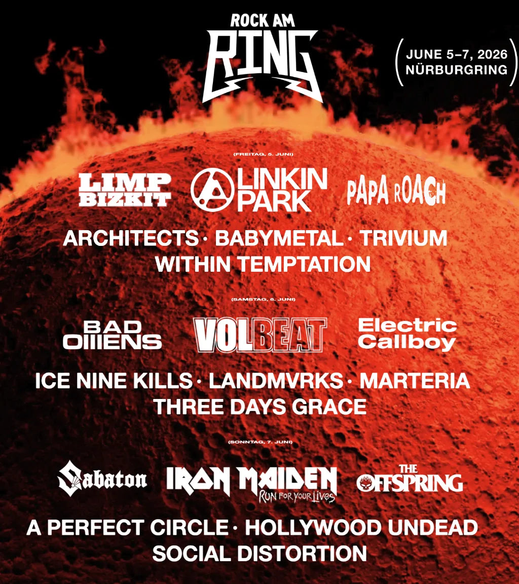 Rock am Ring 2026 – Nürburgring | 5.-7. Juni